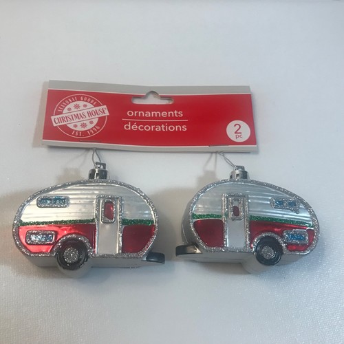 Travel trailer retro - travel, christmas