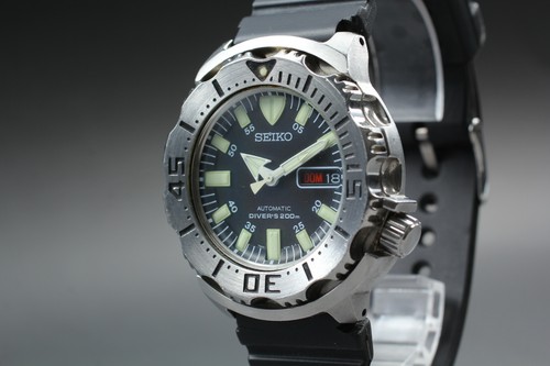 Vintage seiko black monster - vintage,