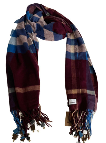 Burberry cashmere check - burberry, -cashmere
