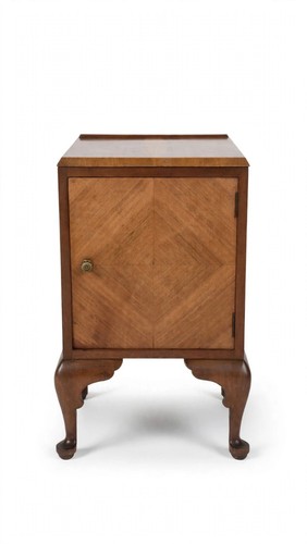 1930s art deco walnut pot - deco,