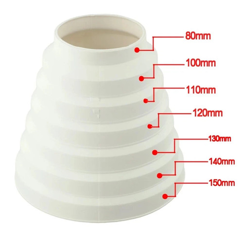 Duct reducer extractor fan - duct,