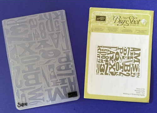 Stampin big shot - stampin',