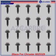 20x Black Metric Bolt Captive