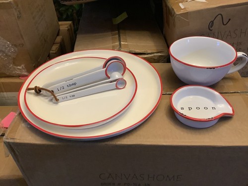 Canvas home dinner set - canvas, ex
