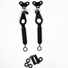 Competition bonnet & boot, panel spring kit road race rally Black Grayston