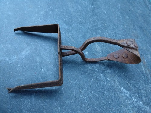 Vintage french mole trap - vintage,