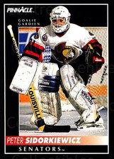 1992-93 Pinnacle Canadian #371 Peter Sidorkiewicz