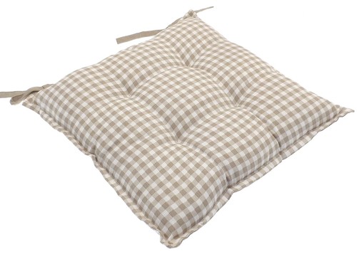 Gingham waterproof seat - gingham,