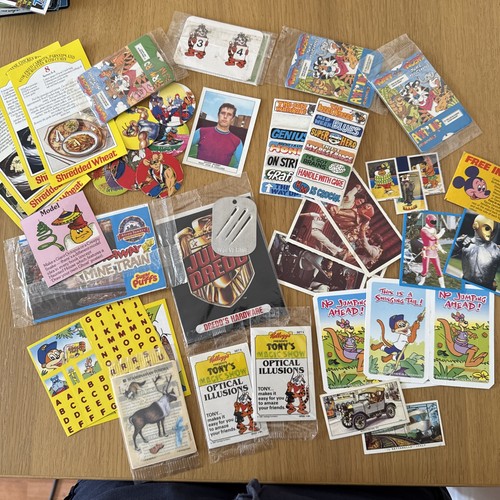 Cereal free gifts - toys, games