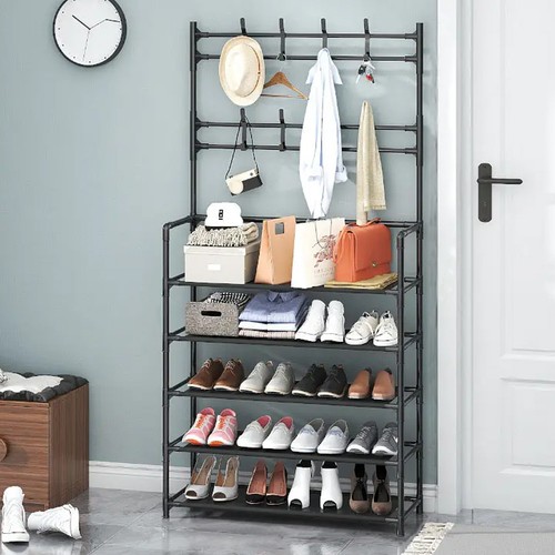 Freestanding floor coat stand - freestanding,