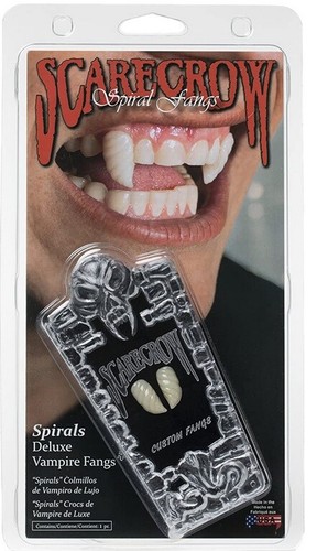 Scarecrow spiral fangs vampire - spiral,