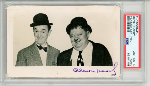 Oliver hardy signed - hardy,