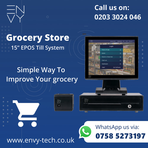 New pos till system - till, retail