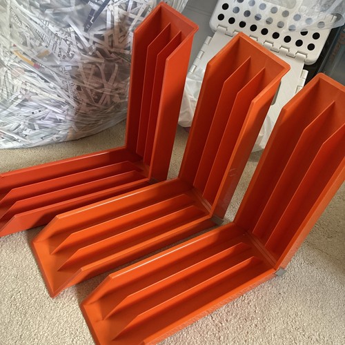 Vintage record storage racks - vintage,