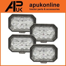 4x LED Flood Beam Work Light