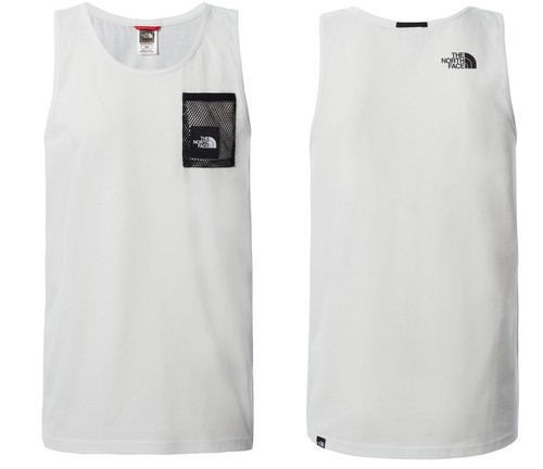 North face mens box - face, white