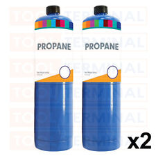 2Pk Propane Gas 400g Bottle Disposable Cylinder plumbers blow torch jet burner