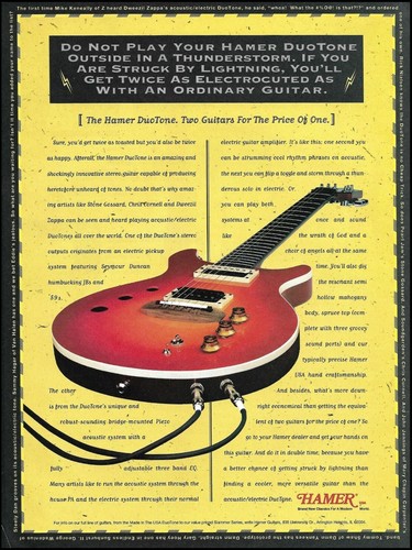 Hamer duotone series - series, electric