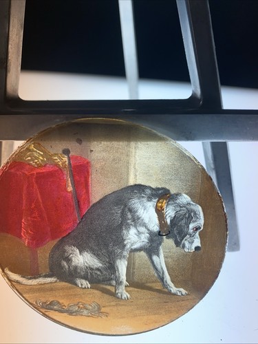 Magic lantern victorian glass - magic,