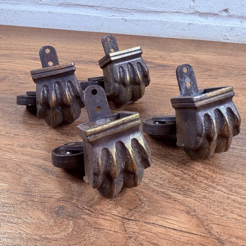 Set vintage brass - of,