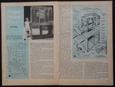 Portable Aviary Indoor/Outdoor HowTo build PLANS 2'x4'x6'