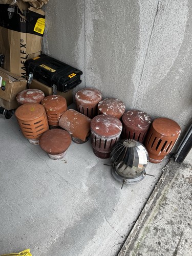Chimney pot insert bonnet - insert,
