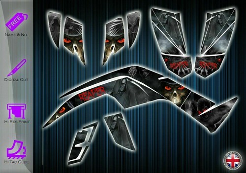 Quadzilla 450 sport stickers - sport,