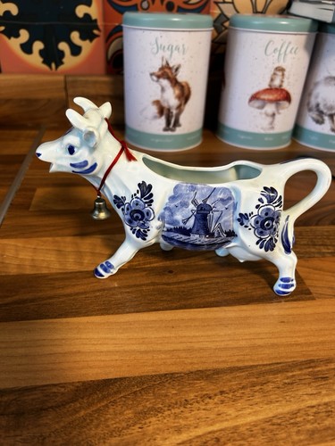 Delft blue cow - delft,