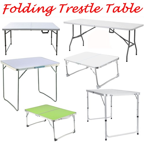 Portable folding tables - folding,