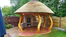 Thatched Gazebo 4.0m.Summer house.Hot tub.Hut.Wooden house.Pergola.Hand Made.
