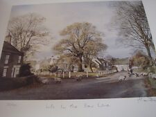 ALAN INGHAM 'LIFE IN THE SLOW LANE' LIMITED EDITION PRINT.  SALE 
