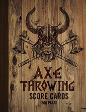 Throwing Axe Score Cards - 200