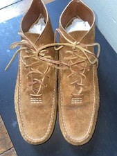 Yuketen  tan suede boots moc