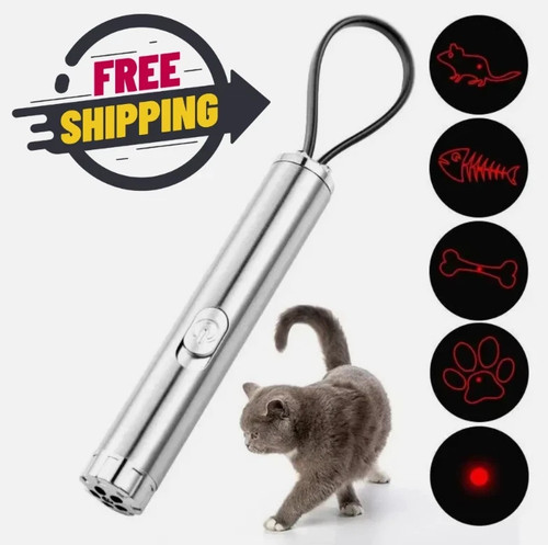 Portable laser cat teaser pen - portable,