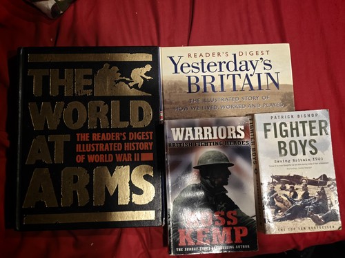 History book job lot bundle - job,