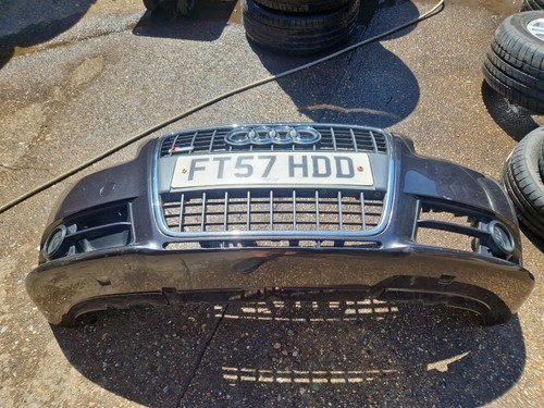 Audi front bumper paint - bumper,