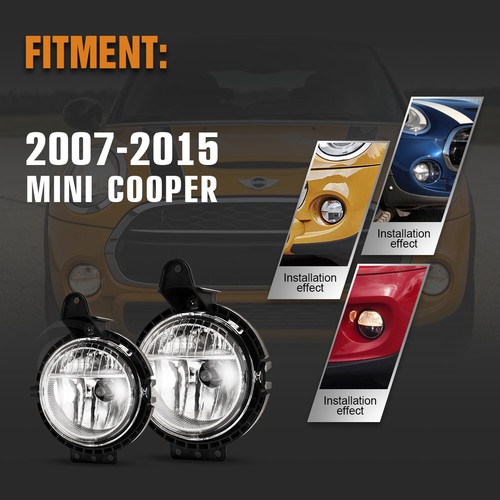 For 2007 2015 mini cooper - mini, fog