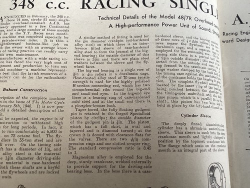 Ajs racing 1948 - ajs,