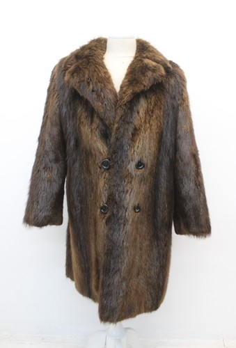 Excellent brown beaver fur - excellent,