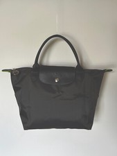 Longchamp Le Pliage Small Top Handle Bag Grey
