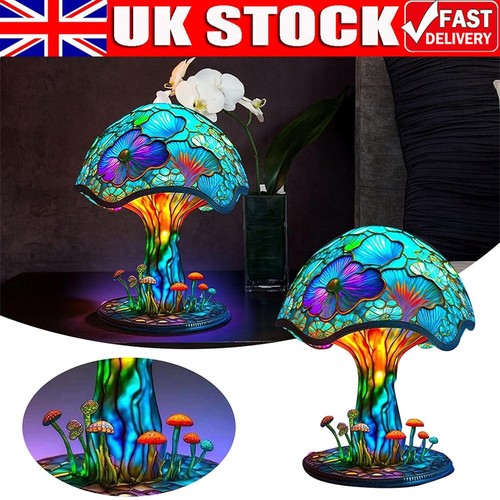 Mushroom lamp resin usb - lamp,