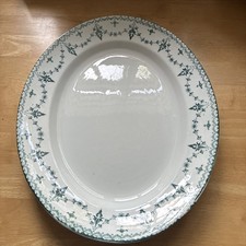 Large oval serving platter