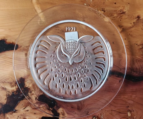 Lalique annual plate 1971 - annual,