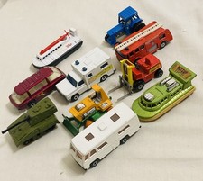 Matchbox  Superfast - Job Lot Bundle x 10  Die Cast - Original Vintage (ref34)
