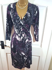 Frank Lyman Purple & Black