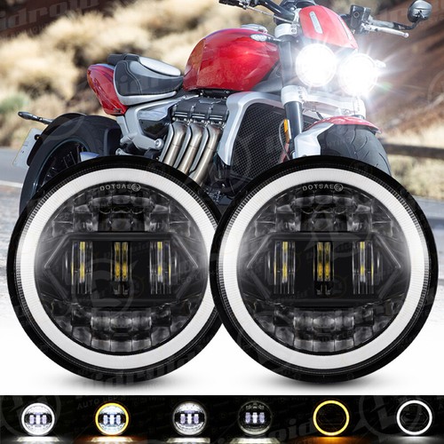 Led motorcycle headlight - 5.75",