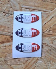 3× Delkim Sticker Set Decal NEW "FRANCE/FRANCE" for TXI Plus/Tx-i Plus