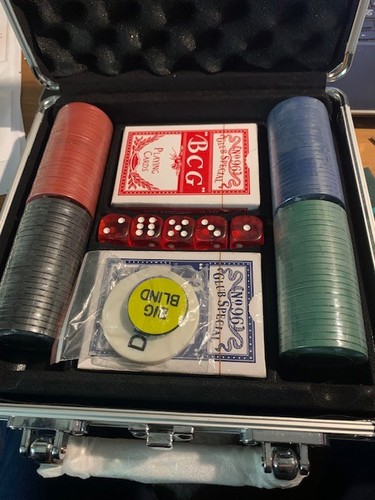 Poker set - set, (texas