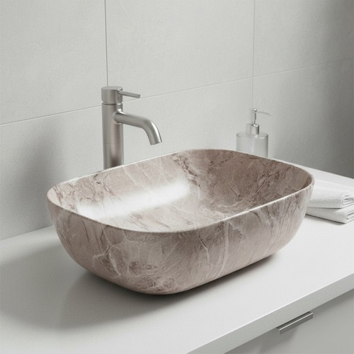 Gloss grey marble effect - gloss,