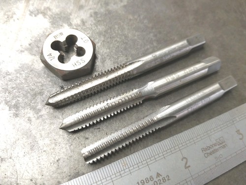 Bsw hss tap - bsw, nut